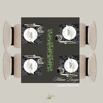 Black Placemats (Pack 25)