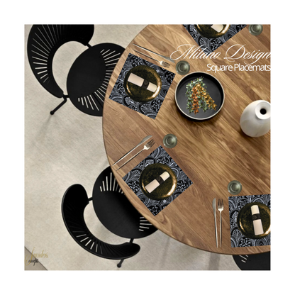 Black Placemats (Pack 25)