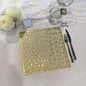 Gold Placemats Square (Pack 25)