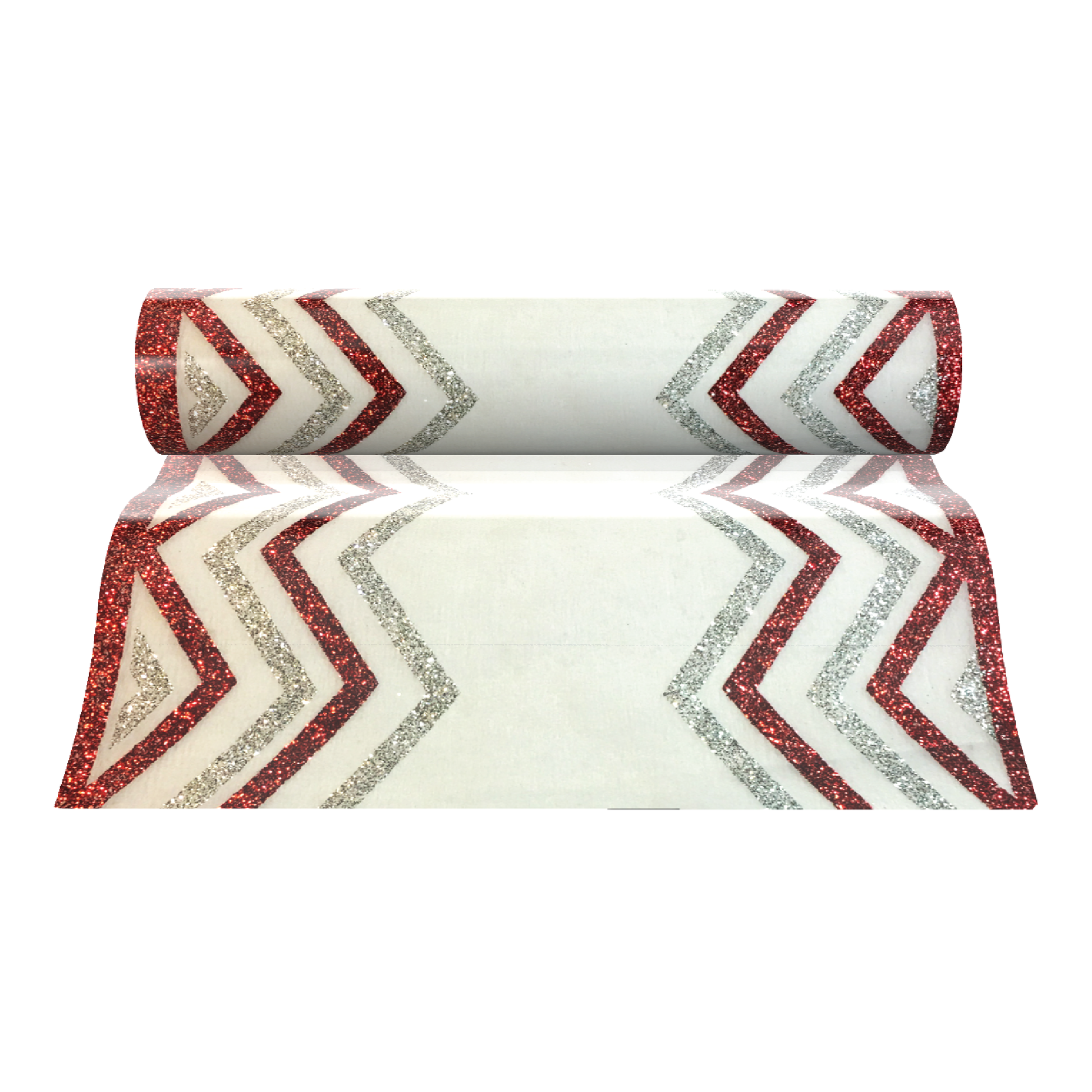 Chevron Table Runners (Gold) - Place Matters