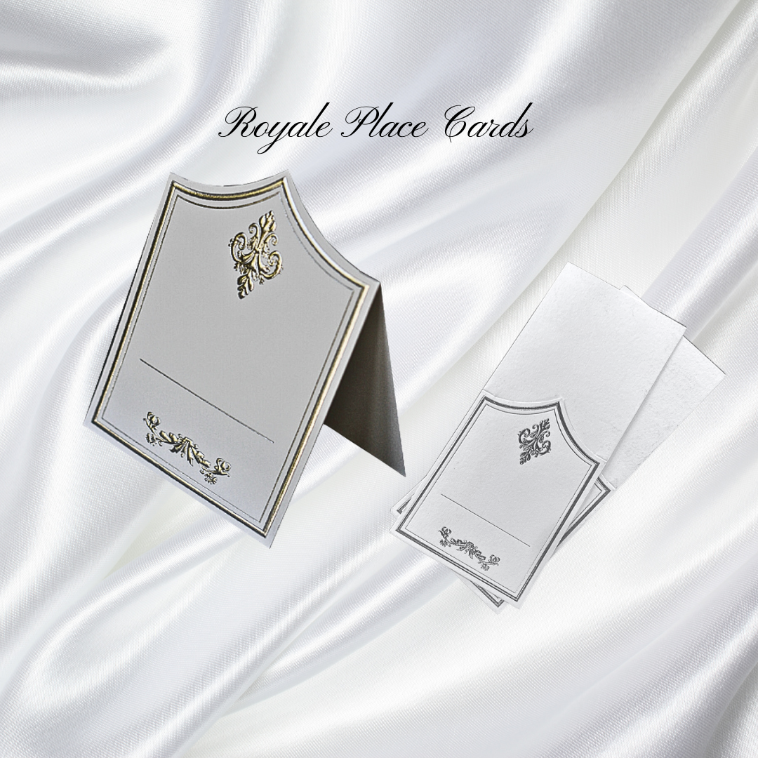 Gold Place Cards (Pack 25)