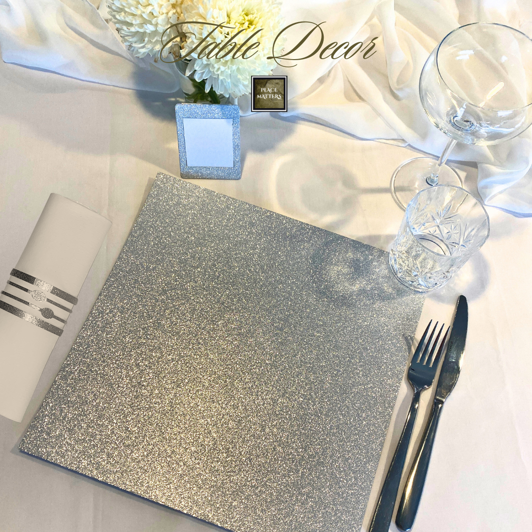 Gold Placemats Square (Pack 25)