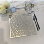 Gold Placemats Square (Pack 25)