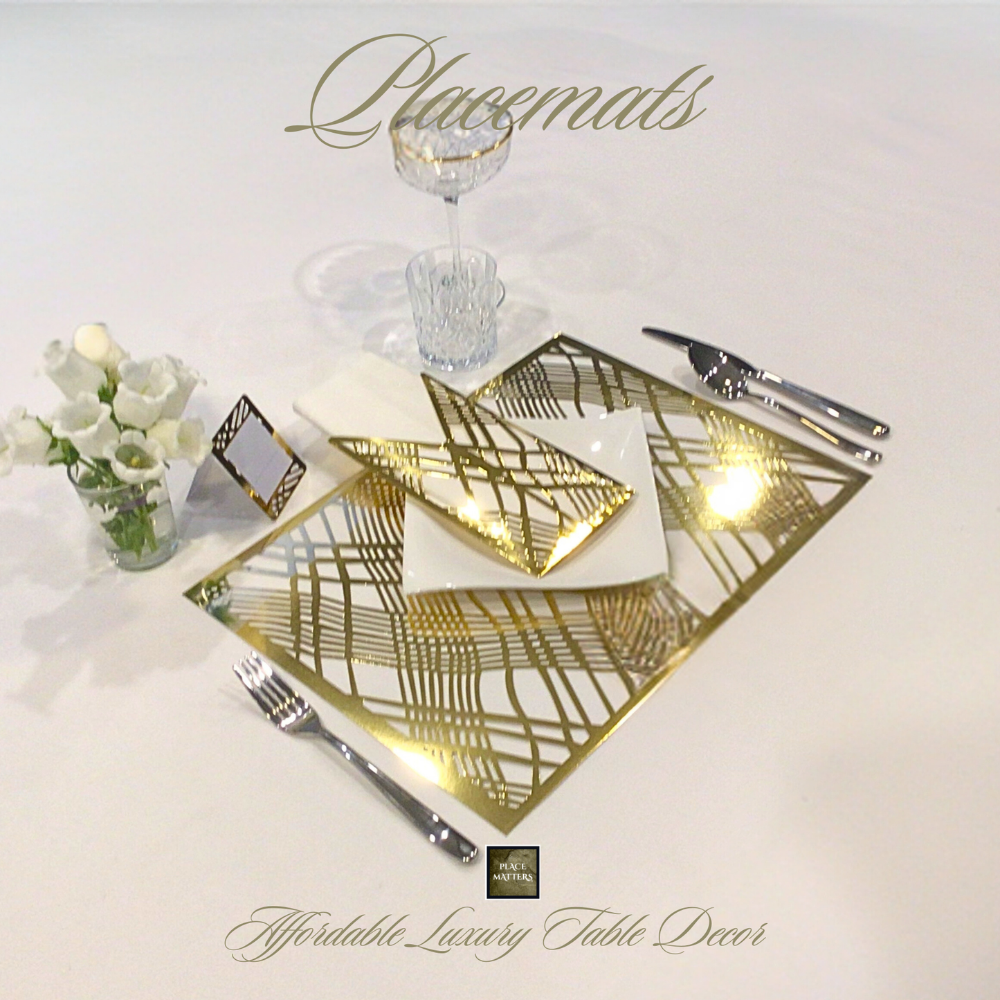 Gold Placemats (Pack 25)