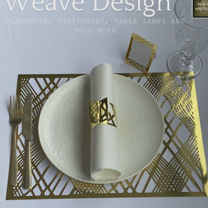 Gold Placemats (Pack 25)