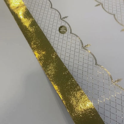 Gold Table Runners (Catering Pack of 6)